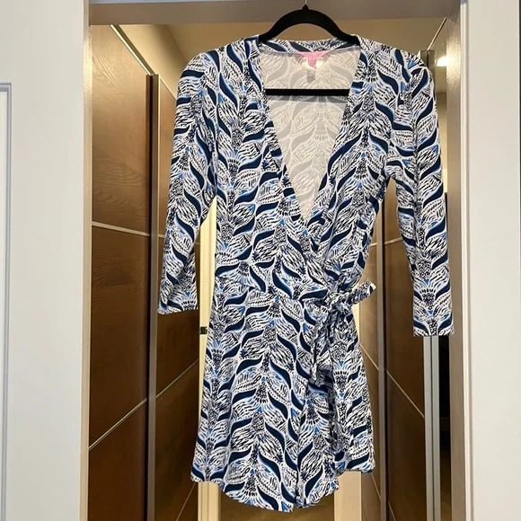 Lilly Pulitzer Wrap Romper - Picture 1 of 3